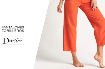 pantalones tobilleros mujer