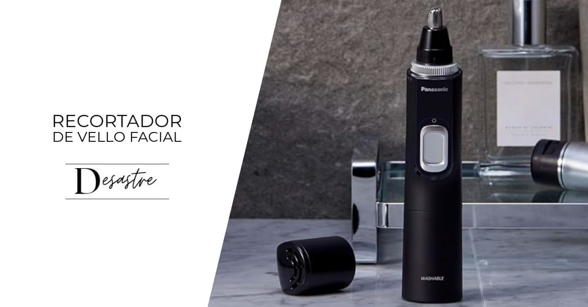 recortador de vello facial