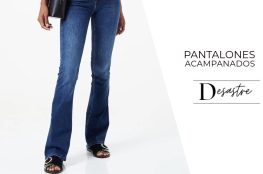 pantalones acampanados